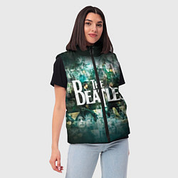 Женский жилет The Beatles Stories, цвет: 3D-светло-серый — фото 2