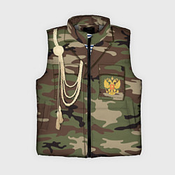 Женский жилет Униформа дембеля, цвет: 3D-светло-серый