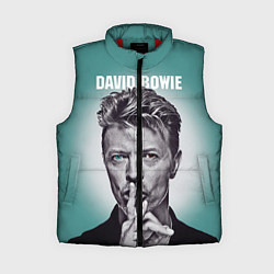 Женский жилет Дэвид Боуи: тишина, цвет: 3D-красный