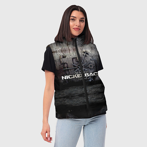 Женский жилет Nickelback Repository / 3D-Красный – фото 3