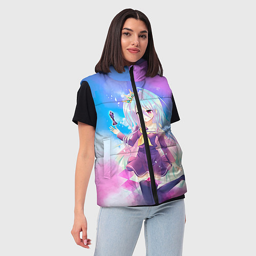 Женский жилет No Game No Life / 3D-Красный – фото 3