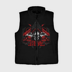 Женский жилет Avenged Sevenfold: Fly Skull, цвет: 3D-черный