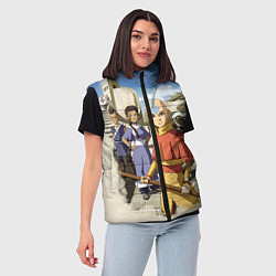 Женский жилет Легенда об Аанге, цвет: 3D-красный — фото 2