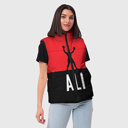 Женский жилет Ali Boxing / 3D-Красный – фото 3
