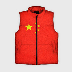 Женский жилет Китай, цвет: 3D-красный