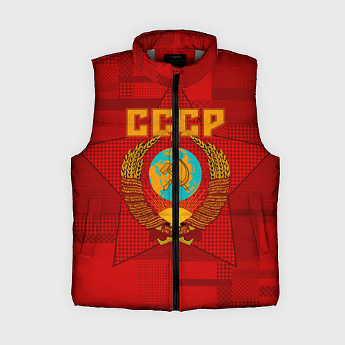 Женский жилет СССР / 3D-Светло-серый – фото 1