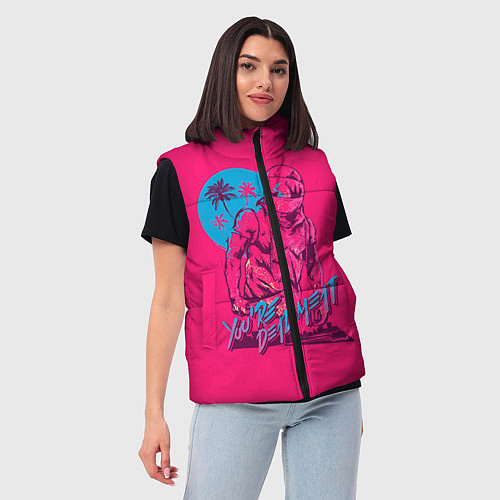 Женский жилет You're dead meat / 3D-Светло-серый – фото 3