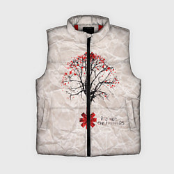 Женский жилет RHCP: Red Tree, цвет: 3D-красный