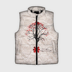 Женский жилет RHCP: Red Tree, цвет: 3D-черный