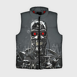 Женский жилет Скелет Терминатора