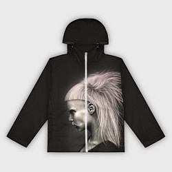 Ветровка с капюшоном женская Die Antwoord GIrl, цвет: 3D-белый