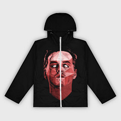 Ветровка с капюшоном женская Dark Moriarty, цвет: 3D-белый