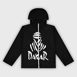 Ветровка с капюшоном женская Dakar, цвет: 3D-белый