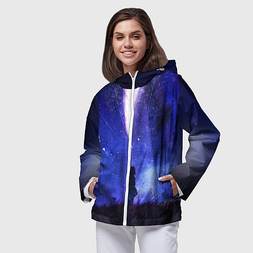 Женская ветровка Your Name / 3D-Белый – фото 3