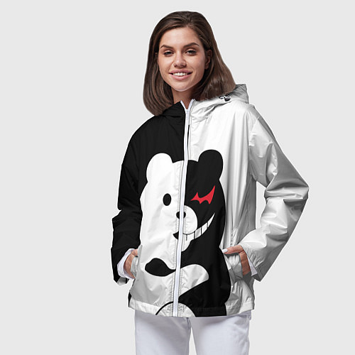 Женская ветровка Monokuma Drae / 3D-Белый – фото 3
