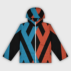 Ветровка с капюшоном женская Darling in the Franxx, цвет: 3D-белый