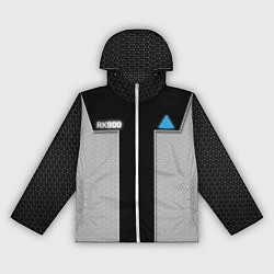 Ветровка с капюшоном женская Detroit RK900, цвет: 3D-белый