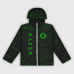 Ветровка с капюшоном женская RAZER, цвет: 3D-белый
