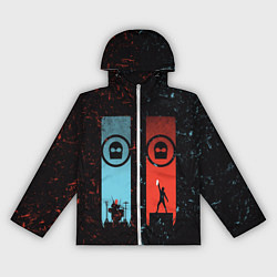 Ветровка с капюшоном женская Twenty One Pilots: Tear In My Heart, цвет: 3D-белый