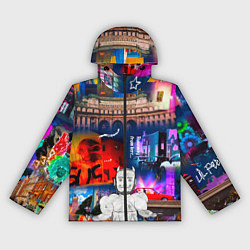 Ветровка с капюшоном женская Runaway, цвет: 3D-черный