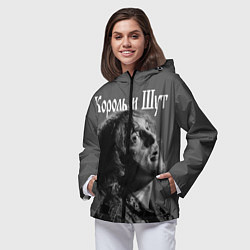 Ветровка с капюшоном женская Король и Шут, цвет: 3D-черный — фото 2