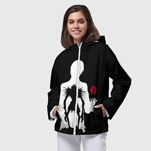 Женская ветровка Рюк в свете / 3D-Белый – фото 3