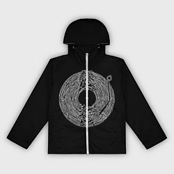 Ветровка с капюшоном женская Joy Division, цвет: 3D-белый