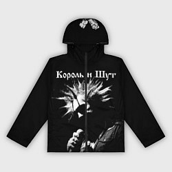 Ветровка с капюшоном женская Король и Шут Анархия спина, цвет: 3D-черный