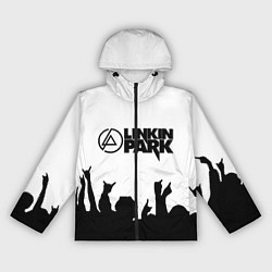Ветровка с капюшоном женская LINKIN PARK, цвет: 3D-черный