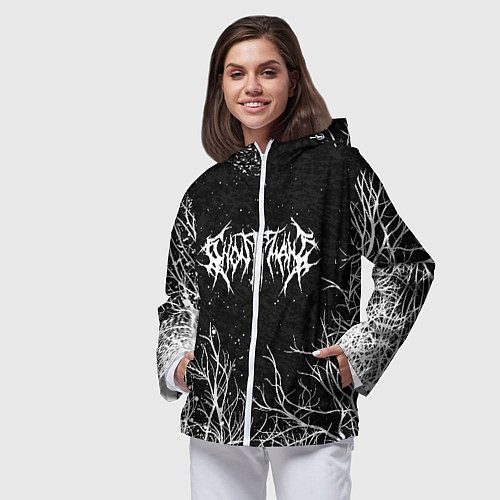 Женская ветровка GHOSTEMANE / 3D-Белый – фото 3