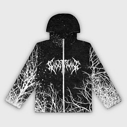 Ветровка с капюшоном женская GHOSTEMANE, цвет: 3D-белый