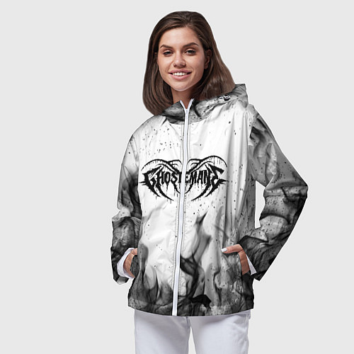 Женская ветровка GHOSTEMANE / 3D-Белый – фото 3