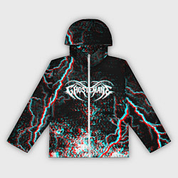 Ветровка с капюшоном женская GHOSTEMANE, цвет: 3D-белый