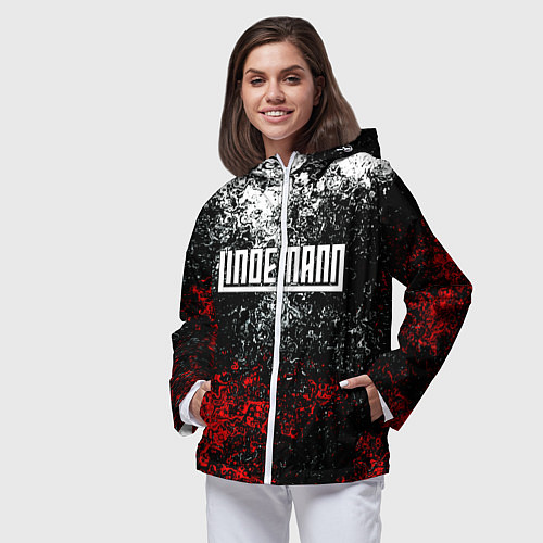 Женская ветровка LINDEMANN: Colour Splash / 3D-Белый – фото 3