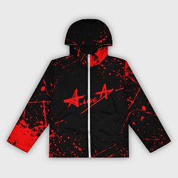 Ветровка с капюшоном женская АлисА, цвет: 3D-белый