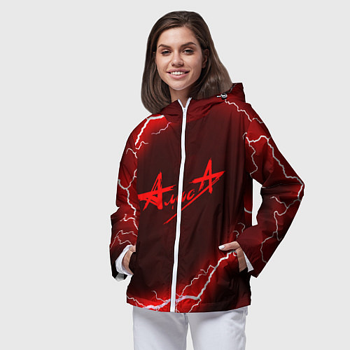 Женская ветровка АлисА / 3D-Белый – фото 3