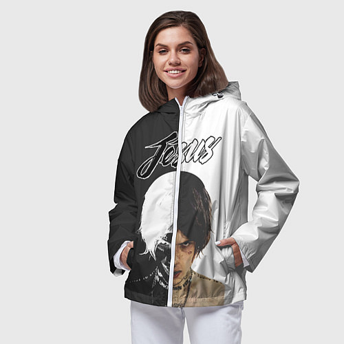 Женская ветровка Dzhizus / 3D-Белый – фото 3