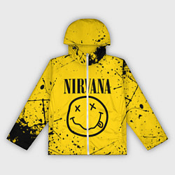 Ветровка с капюшоном женская NIRVANA, цвет: 3D-белый