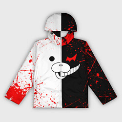 Ветровка с капюшоном женская MONOKUMA, цвет: 3D-белый