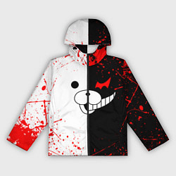 Ветровка с капюшоном женская MONOKUMA, цвет: 3D-черный