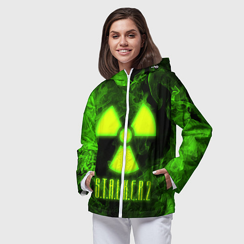 Женская ветровка STALKER 2 / 3D-Белый – фото 3