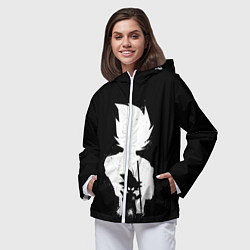 Ветровка с капюшоном женская Mini Dragon Ball, цвет: 3D-белый — фото 2