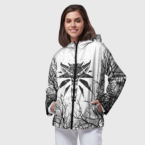 Женская ветровка ВЕДЬМАК / 3D-Черный – фото 3