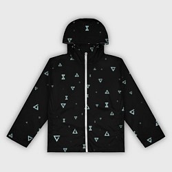 Ветровка с капюшоном женская Witchersigns, цвет: 3D-белый