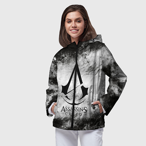 Женская ветровка Assassin’s Creed / 3D-Черный – фото 3