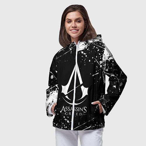 Женская ветровка ASSASSINS CREED / 3D-Белый – фото 3