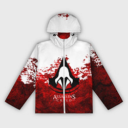 Ветровка с капюшоном женская Assasin's creed, цвет: 3D-белый