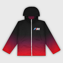 Ветровка с капюшоном женская BMW, цвет: 3D-белый