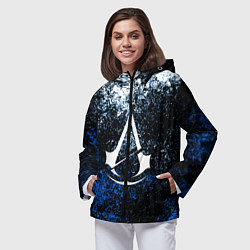 Ветровка с капюшоном женская ASSASSINS CREED, цвет: 3D-черный — фото 2