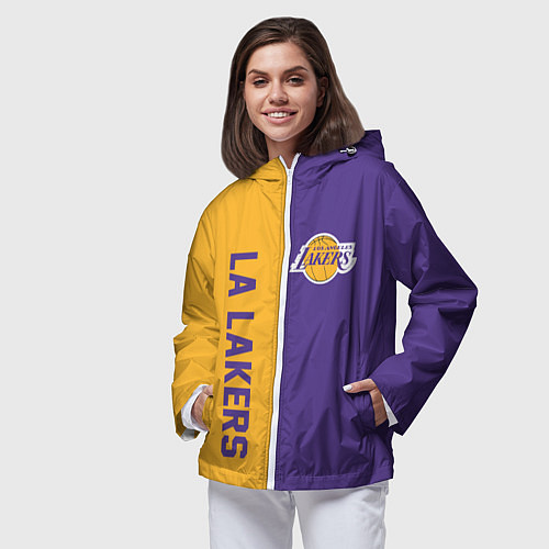 Женская ветровка LA LAKERS / 3D-Белый – фото 3